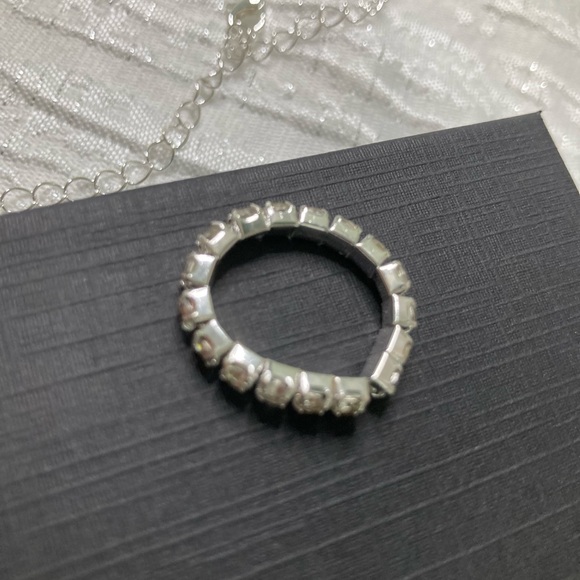 Antian Accessories™ Rhinestone 4-Piece Jewelry Set - Picture 4 of 6